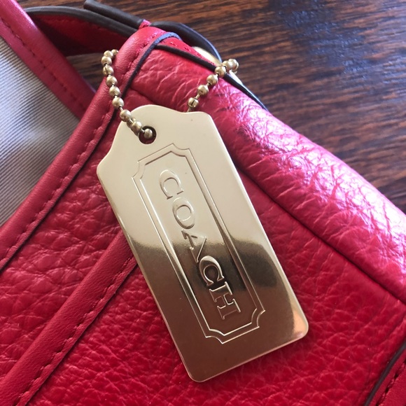 Coach Leather Crossbody Purse - Picture 10 of 13